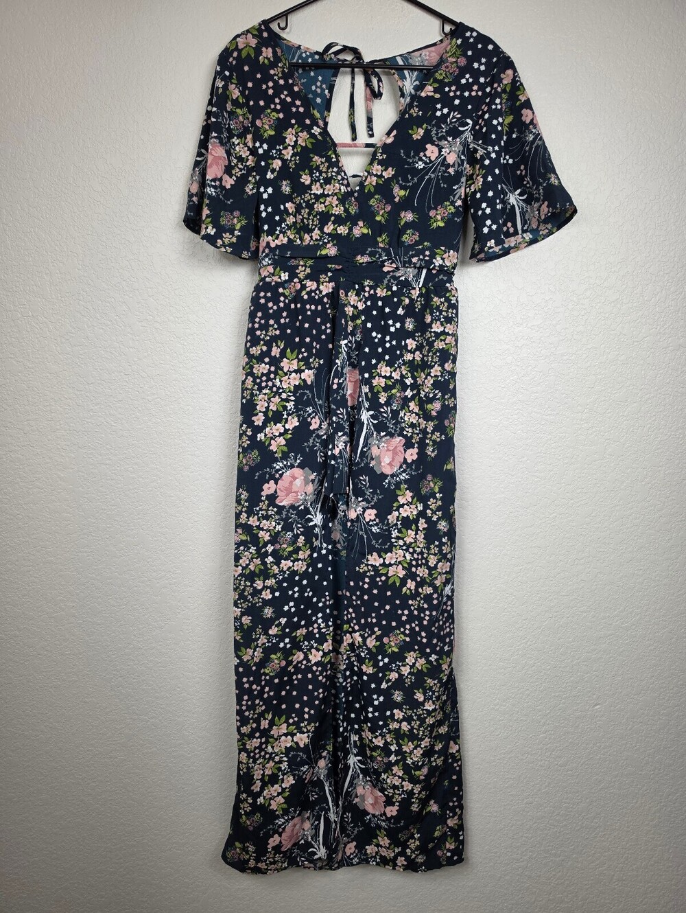 Anthropologie Band of Gypsies Floral Maxi Dress XS